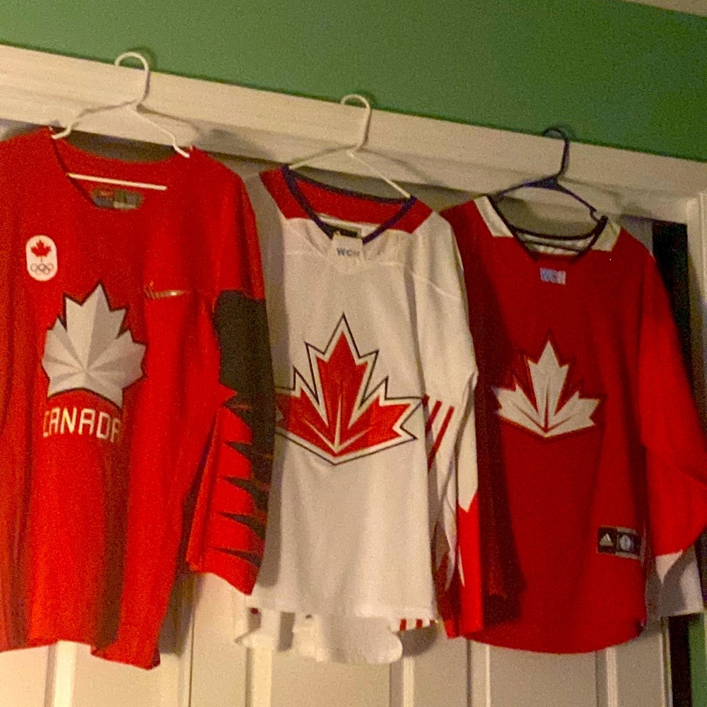 Team Canada hockey jerseys